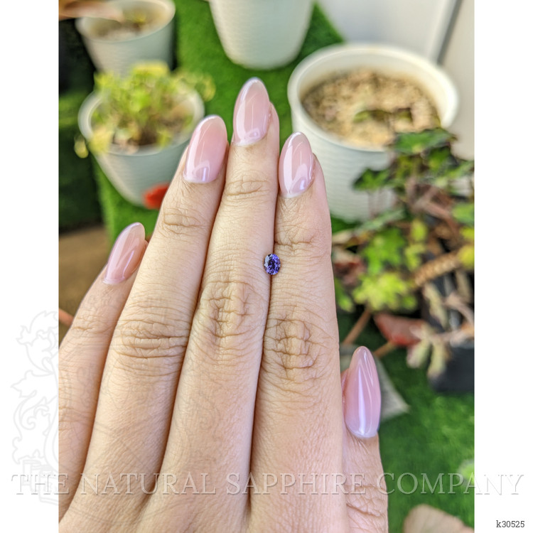 0.27 Ct. Purple Spinel from Ceylon (Sri Lanka)