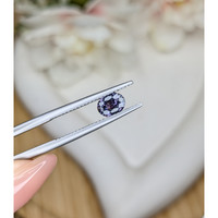 0.63 Ct. Violet Spinel from Ceylon (Sri Lanka) Life Style