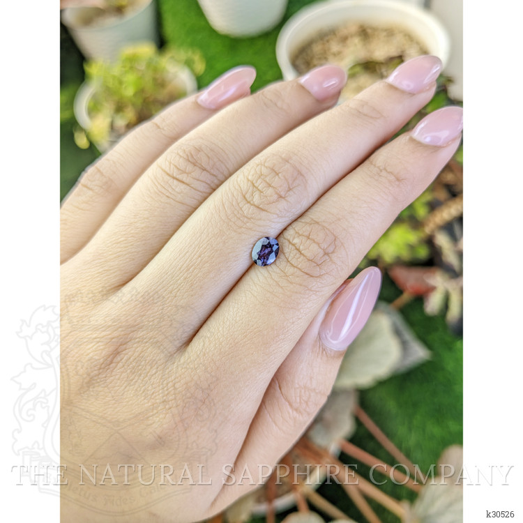 0.63 Ct. Violet Spinel from Ceylon (Sri Lanka)