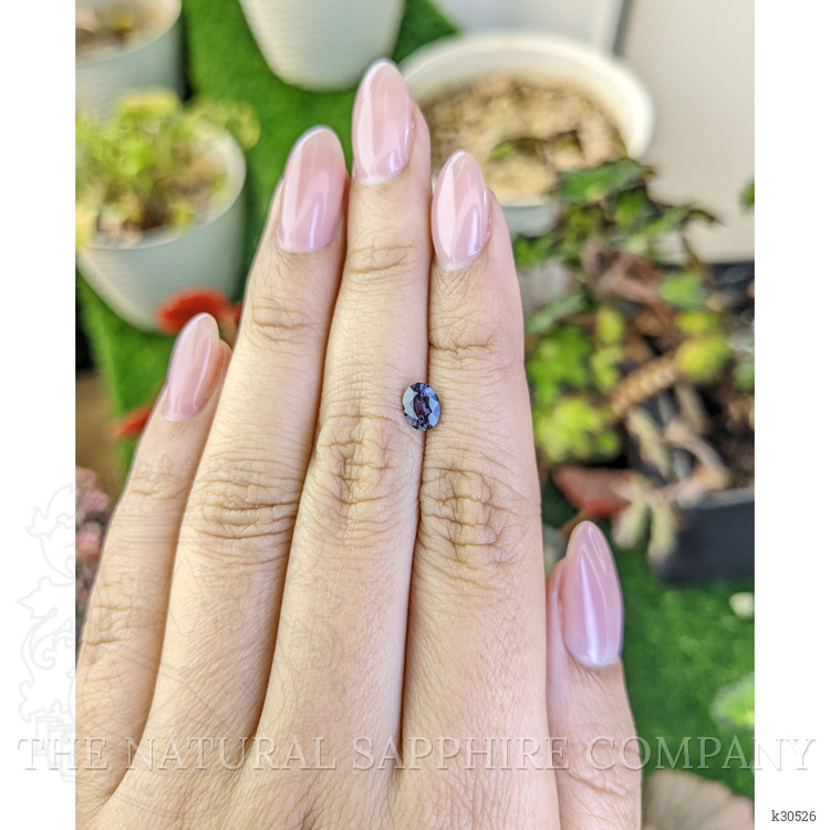 0.63 Ct. Violet Spinel from Ceylon (Sri Lanka)