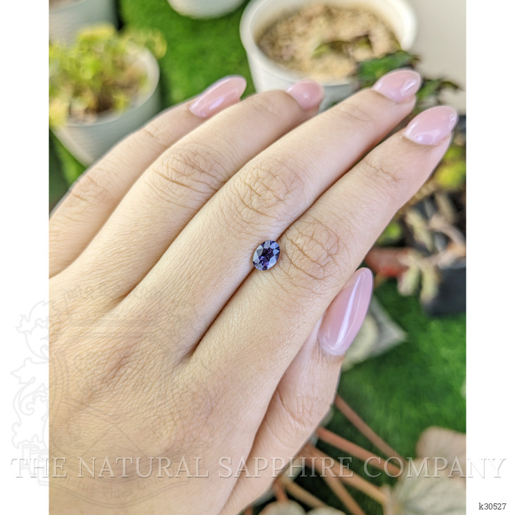 0.66 Ct. Pinkish Purple Spinel from Ceylon (Sri Lanka)