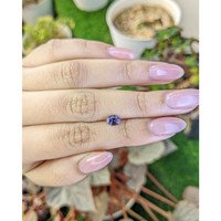 0.66 Ct. Pinkish Purple Spinel from Ceylon (Sri Lanka) Life Style