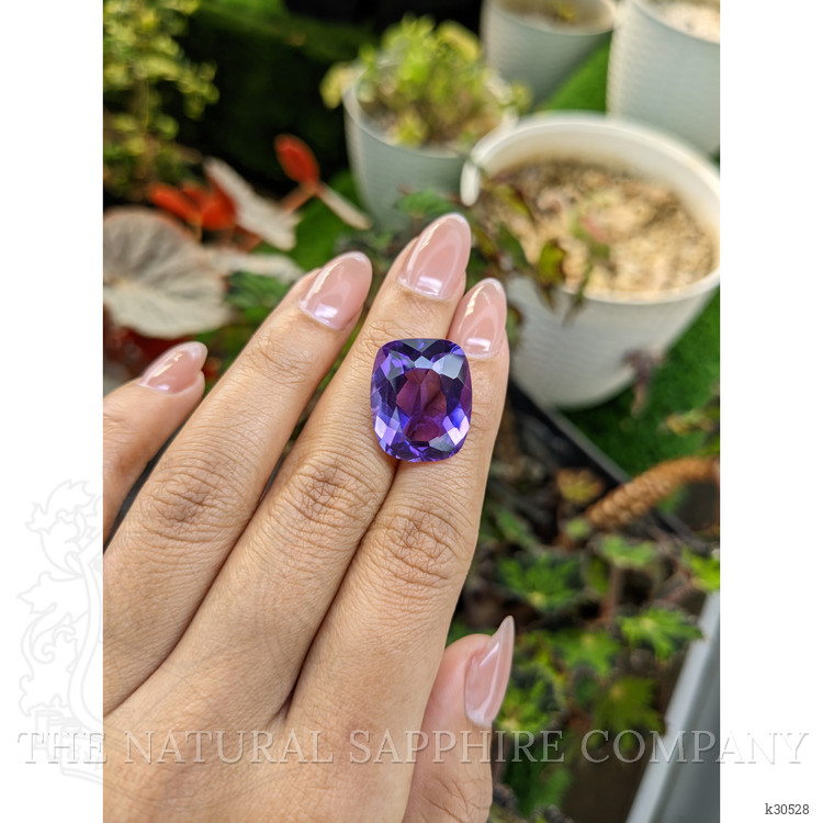 17.84 Ct. Purple Amethyst from Brazil