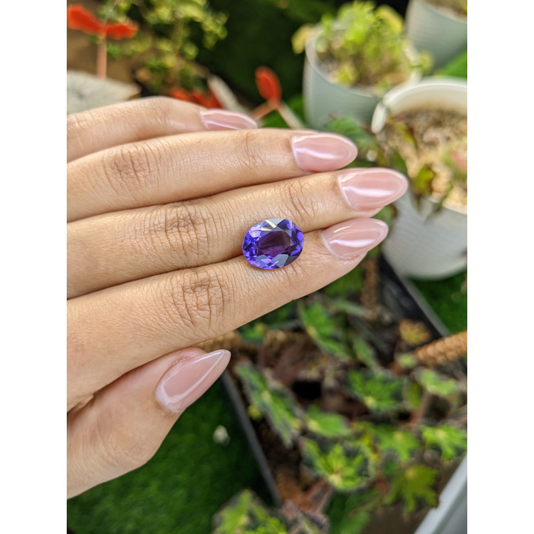 6.31 Ct. Purple Amethyst from Brazil