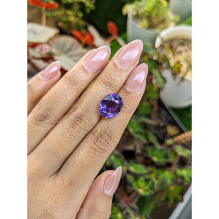 6.31 Ct. Purple Amethyst from Brazil