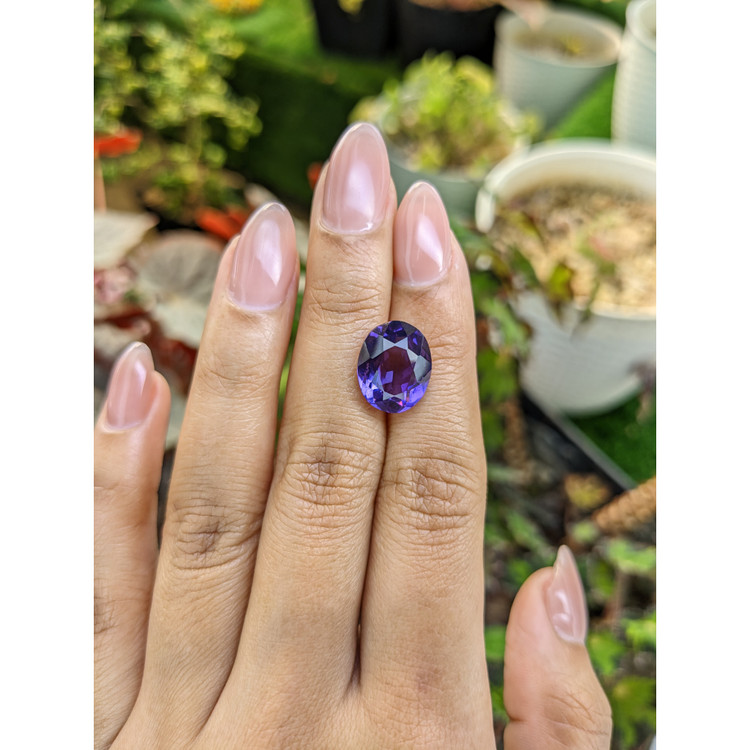 6.31 Ct. Purple Amethyst from Brazil