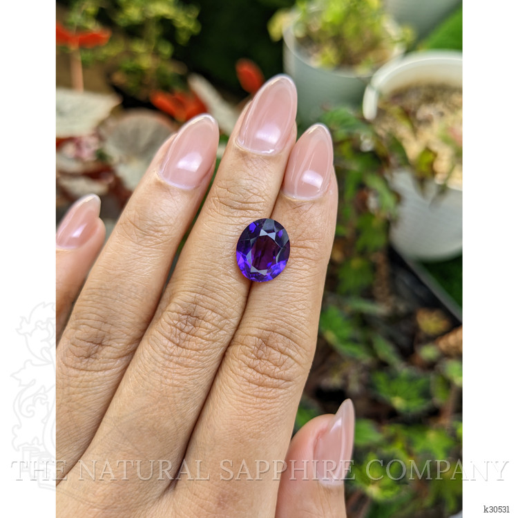 5.01 Ct. Purple Amethyst from Brazil