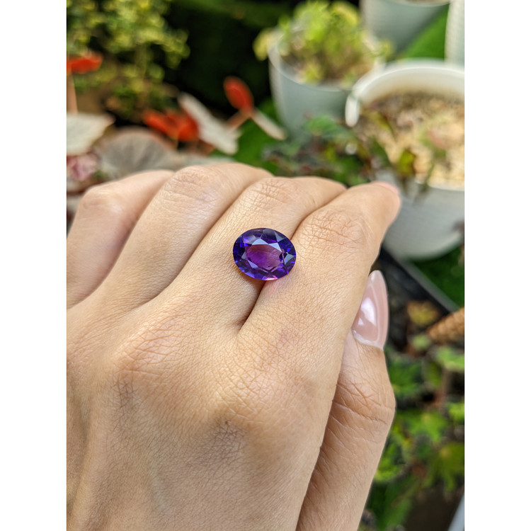 5.01 Ct. Purple Amethyst from Brazil