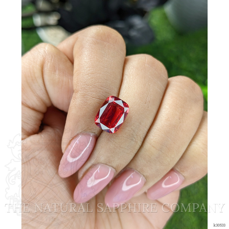 4.04 Ct. Red Spinel from Tanzania