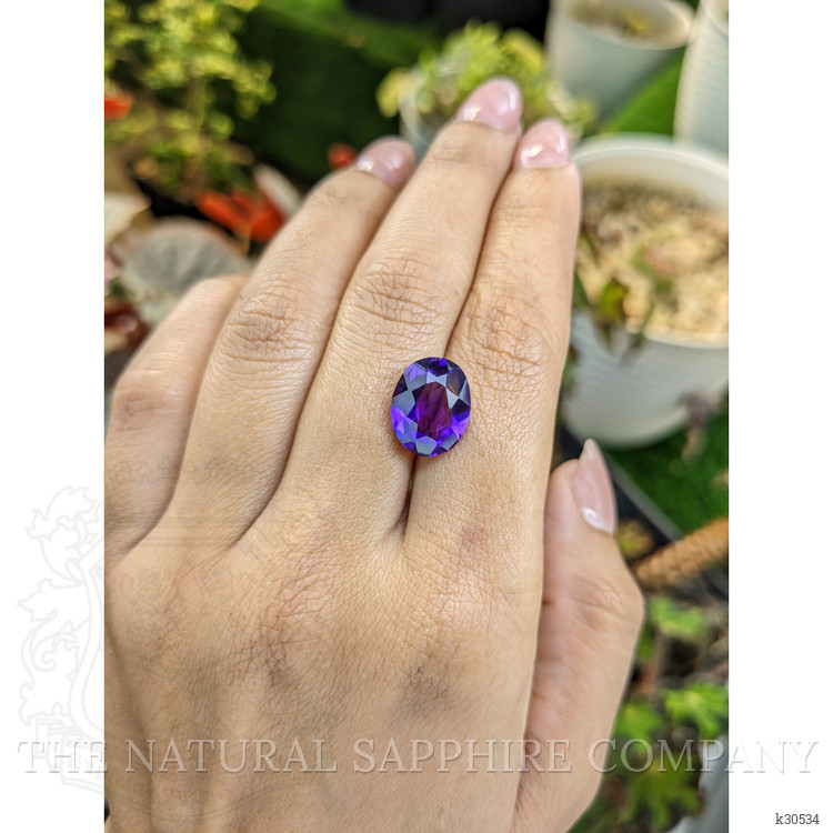 4.65 Ct. Purple Amethyst from Brazil