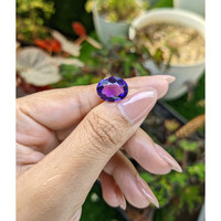 4.65 Ct. Purple Amethyst from Brazil Life Style