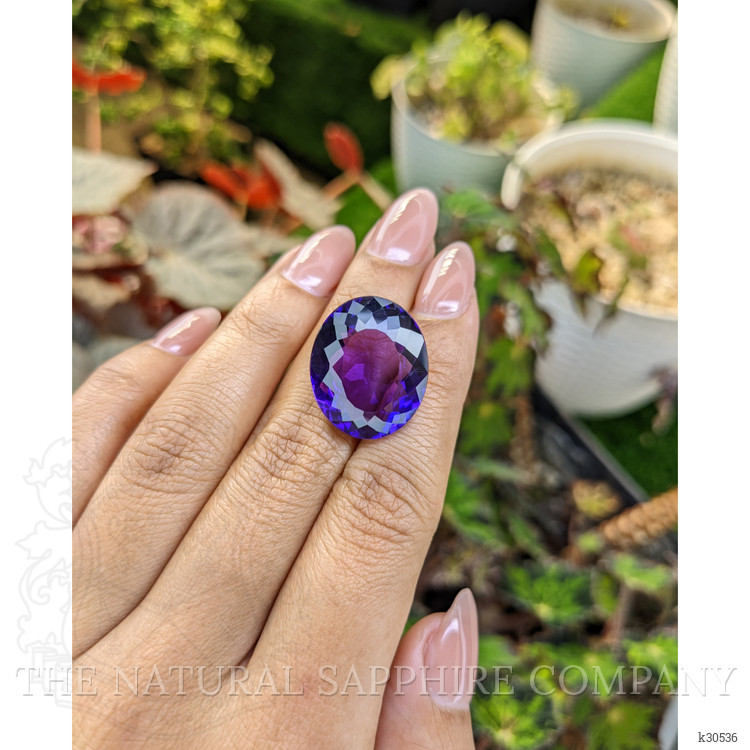 20.88 Ct. Purple Amethyst from Brazil