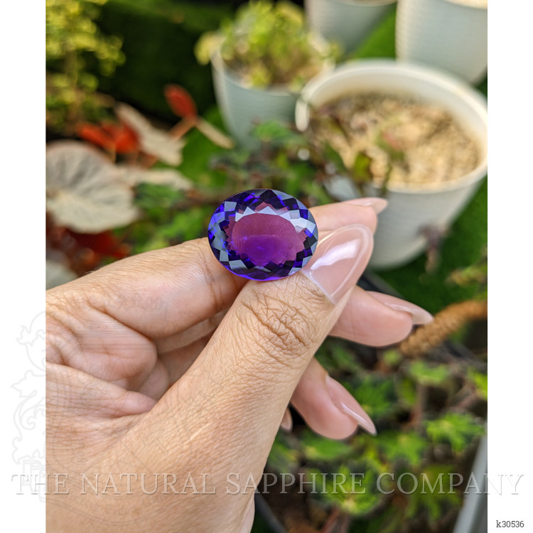 20.88 Ct. Purple Amethyst from Brazil