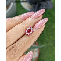 3.02 Ct. Pink Spinel from Tanzania Life Style