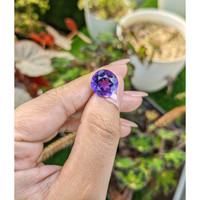6.75 Ct. Purple Amethyst from Brazil Life Style