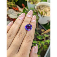 6.75 Ct. Purple Amethyst from Brazil Life Style