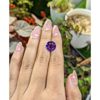 4.62 Ct. Purple Amethyst from Brazil Life Style