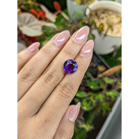 4.62 Ct. Purple Amethyst from Brazil Life Style