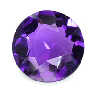 5.10 Ct.Tw. Round Amethyst