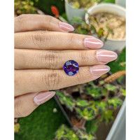 5.10 Ct. Purple Amethyst from Brazil Life Style
