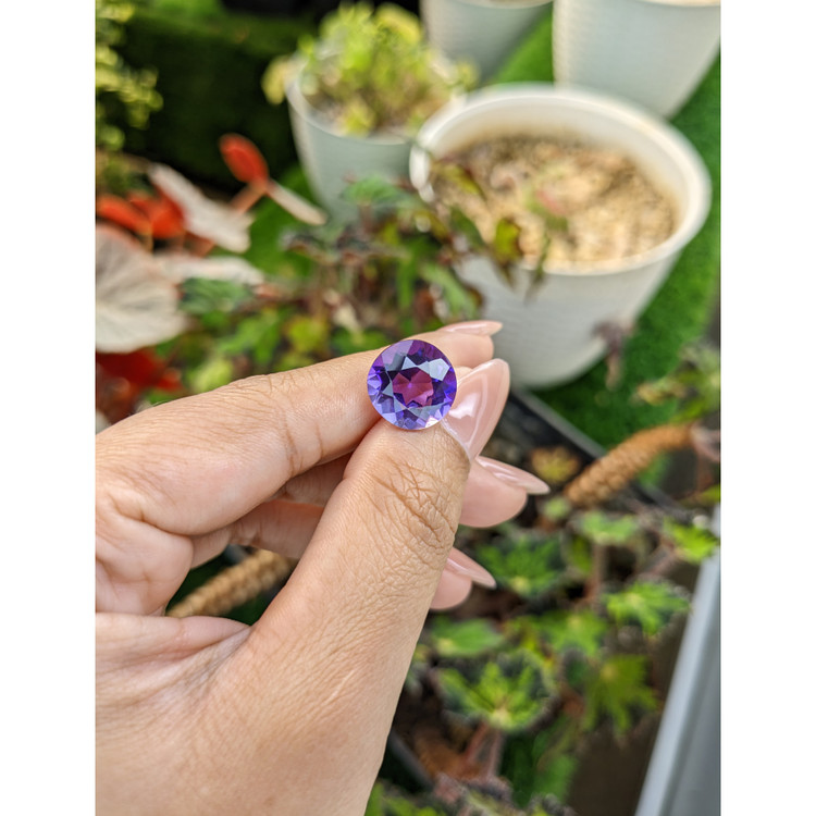 6.79 Ct. Purple Amethyst from Brazil