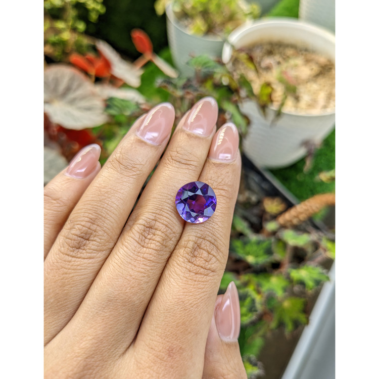 6.79 Ct. Purple Amethyst from Brazil