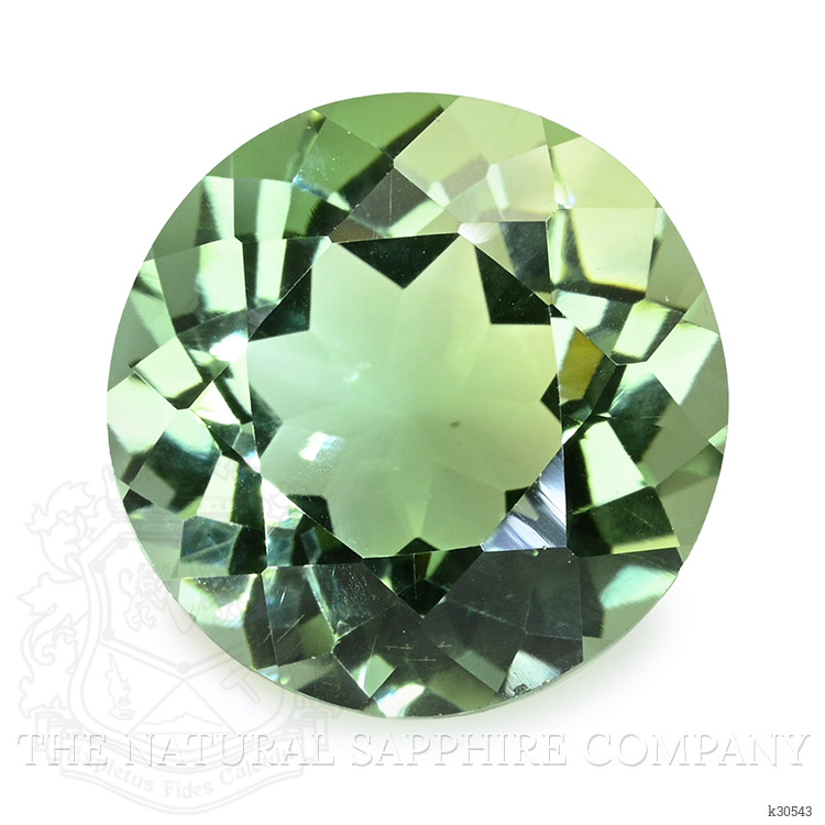 6.85 Ct. Yellowish Green Prasiolite from Brazil