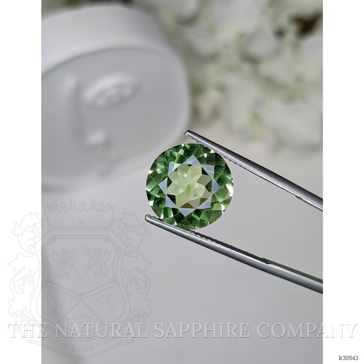 6.85 Ct. Yellowish Green Prasiolite from Brazil