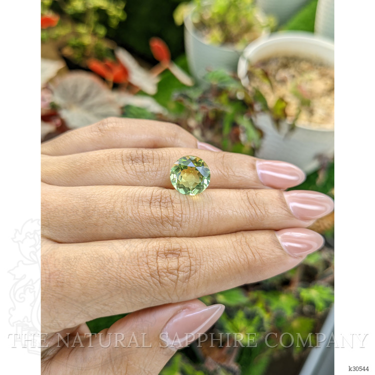 5.67 Ct. Yellowish Green Prasiolite from Brazil