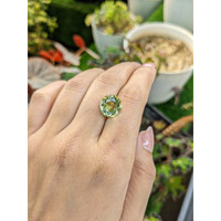 5.67 Ct. Yellowish Green Prasiolite from Brazil Life Style