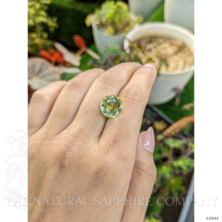 5.67 Ct. Yellowish Green Prasiolite from Brazil