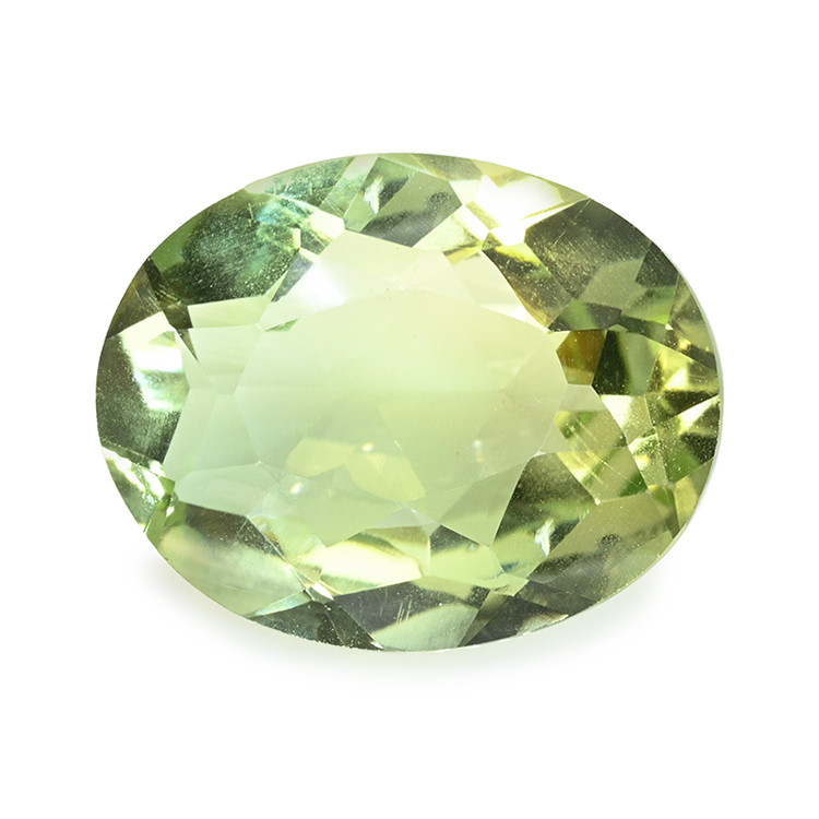 6.00 Ct. Yellowish Green Prasiolite from Brazil