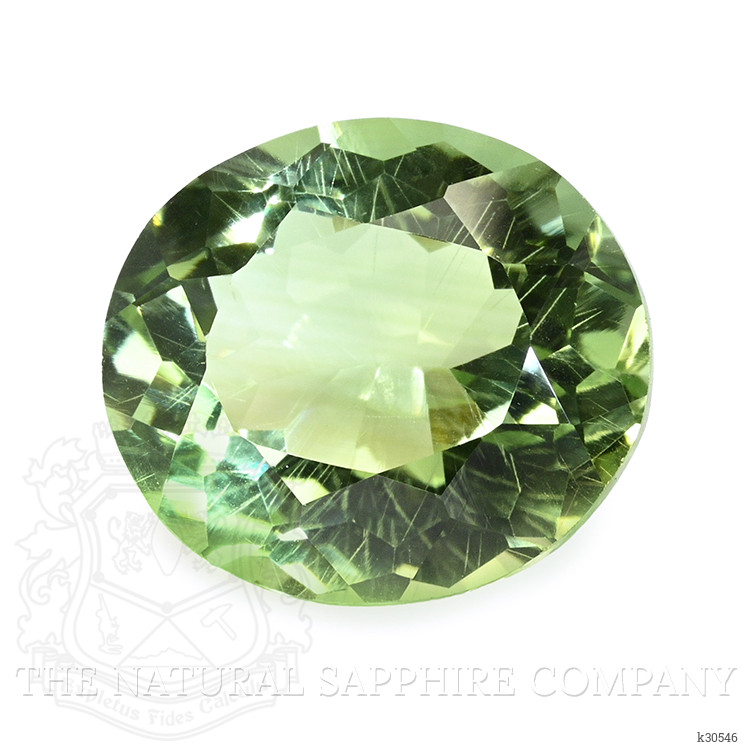 5.77 Ct. Yellowish Green Prasiolite from Brazil