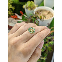 5.77 Ct. Yellowish Green Prasiolite from Brazil Life Style