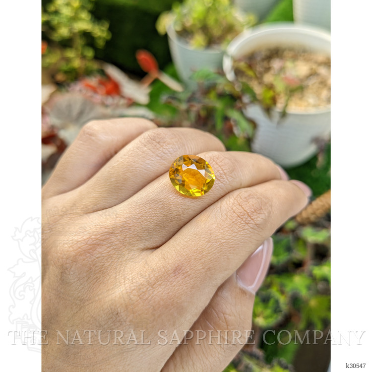 6.30 Ct. Yellow Citrine from Brazil