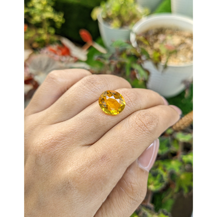 6.30 Ct. Yellow Citrine from Brazil