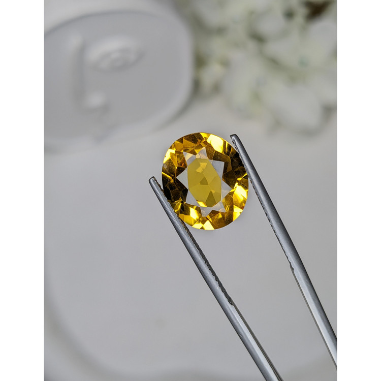 6.30 Ct. Yellow Citrine from Brazil