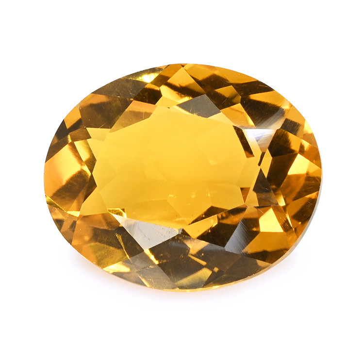 5.10 Ct. Orangish Yellow Citrine from Brazil