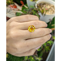 5.21 Ct. Yellow Citrine from Brazil Life Style