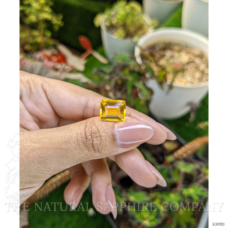 5.94 Ct. Yellow Citrine from Brazil