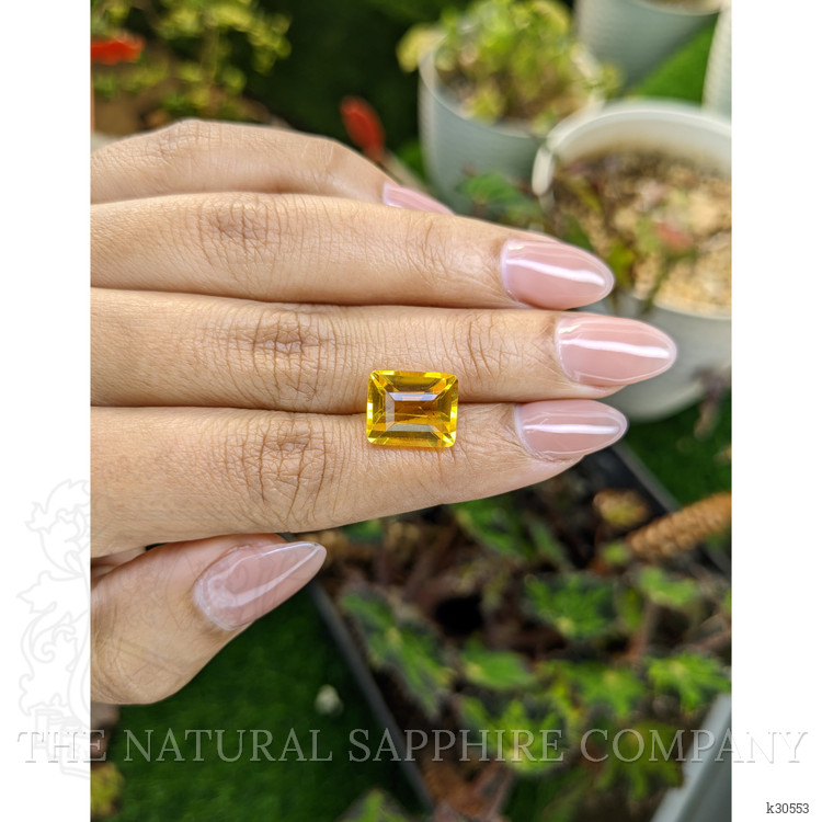 5.94 Ct. Yellow Citrine from Brazil