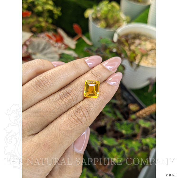 5.94 Ct. Yellow Citrine from Brazil