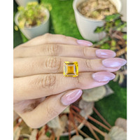 5.83 Ct. Yellow Citrine from Brazil Life Style