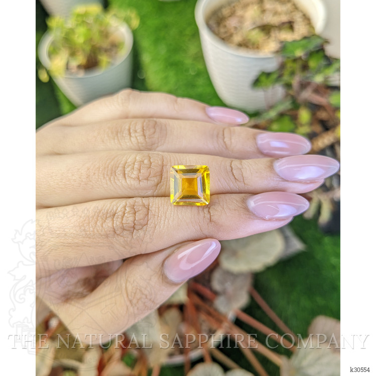 5.83 Ct. Yellow Citrine from Brazil