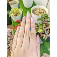 0.83 Ct. Blue Spinel from Ceylon (Sri Lanka) Life Style