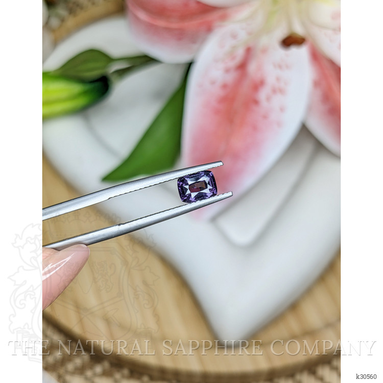 0.87 Ct. Purple Spinel from Ceylon (Sri Lanka)