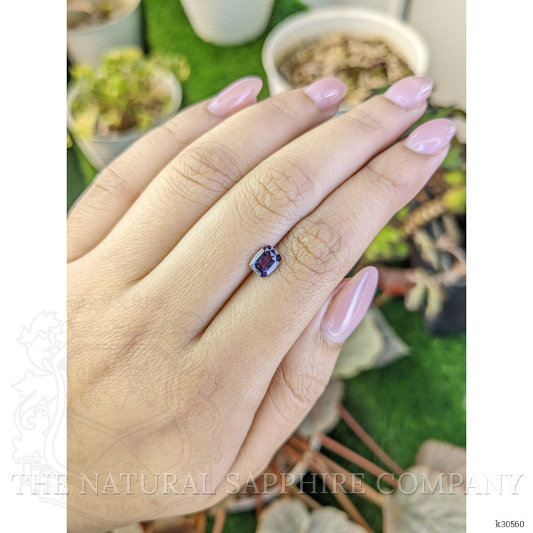 0.87 Ct. Purple Spinel from Ceylon (Sri Lanka)