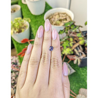 0.87 Ct. Purple Spinel from Ceylon (Sri Lanka) Life Style