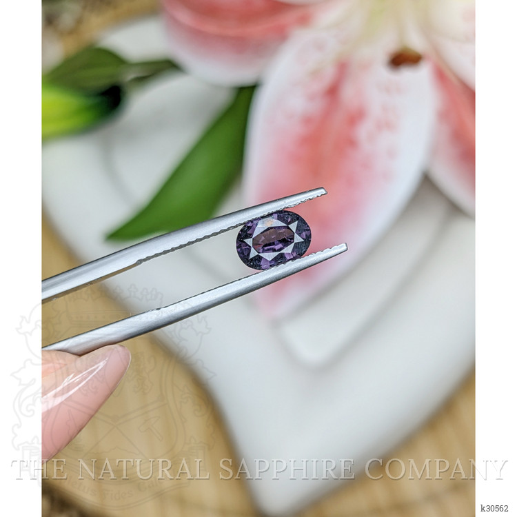 1.03 Ct. Purple Spinel from Ceylon (Sri Lanka)