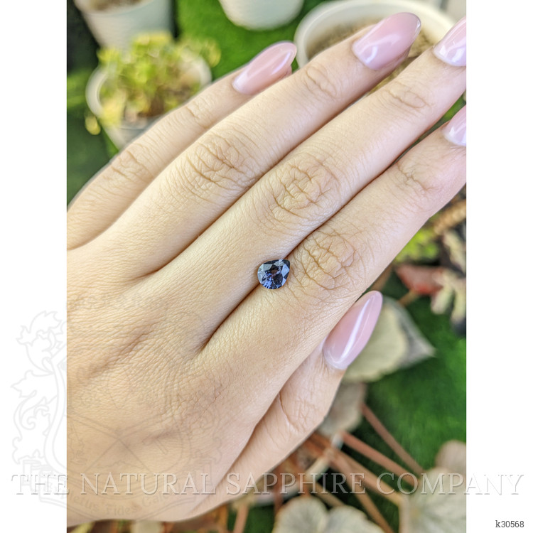 0.88 Ct. Purple Spinel from Ceylon (Sri Lanka)